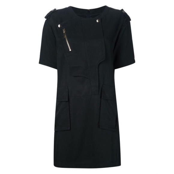 NWT Thomas Wylde Bramble Black Shift Dress - Picture 7 of 16